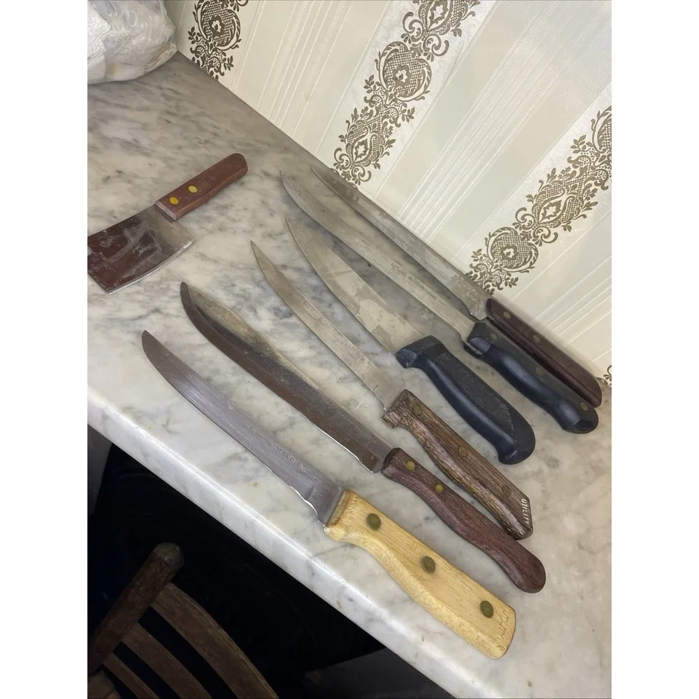 Seven Sharpened Knives | Tramontina Washington Forge Yorktowne Vanadium